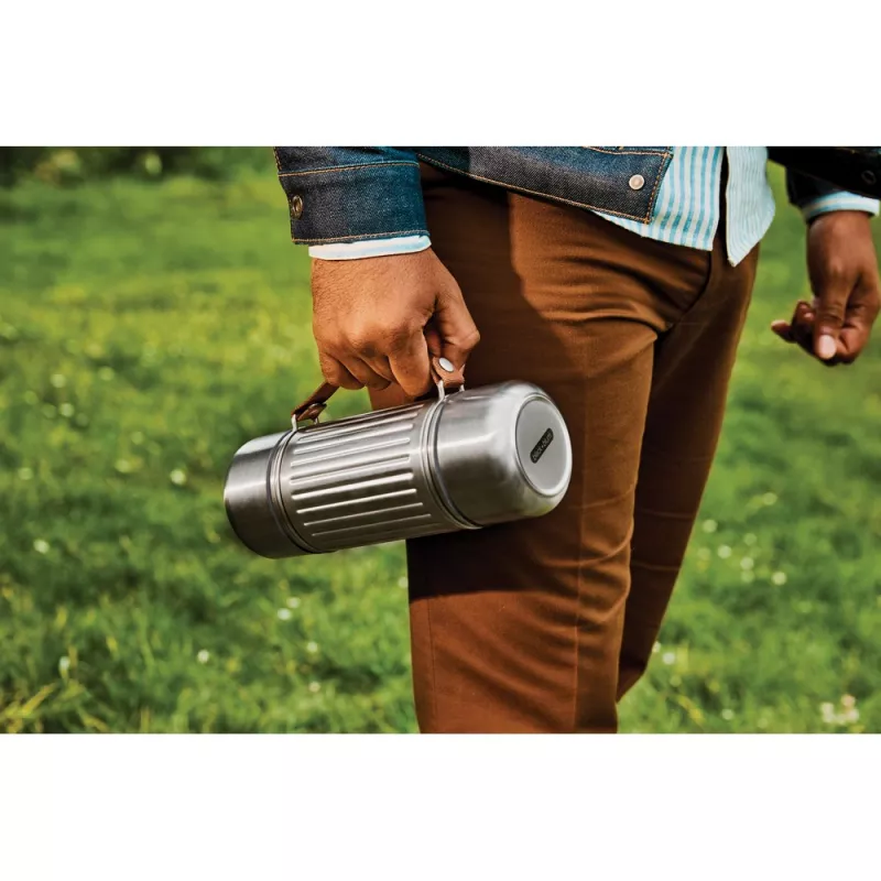 Termos 1000 ml Black+Blum Duo - szary (P439.1702)