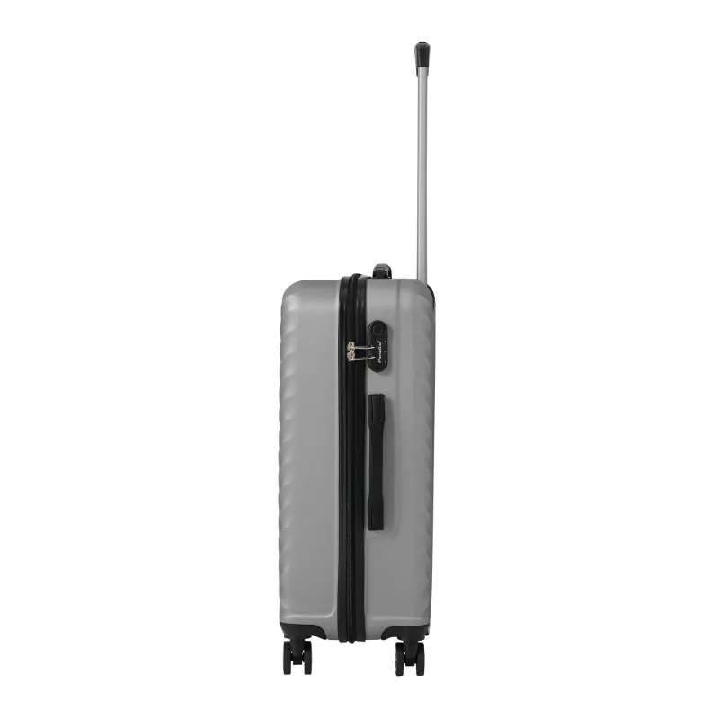 Zestaw walizek - srebrny (56-2220001)