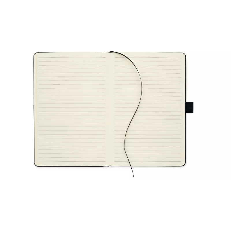 Notes A5 z kieszenią 80 kartek w linię CINCO - Czarny (MO2285-03)