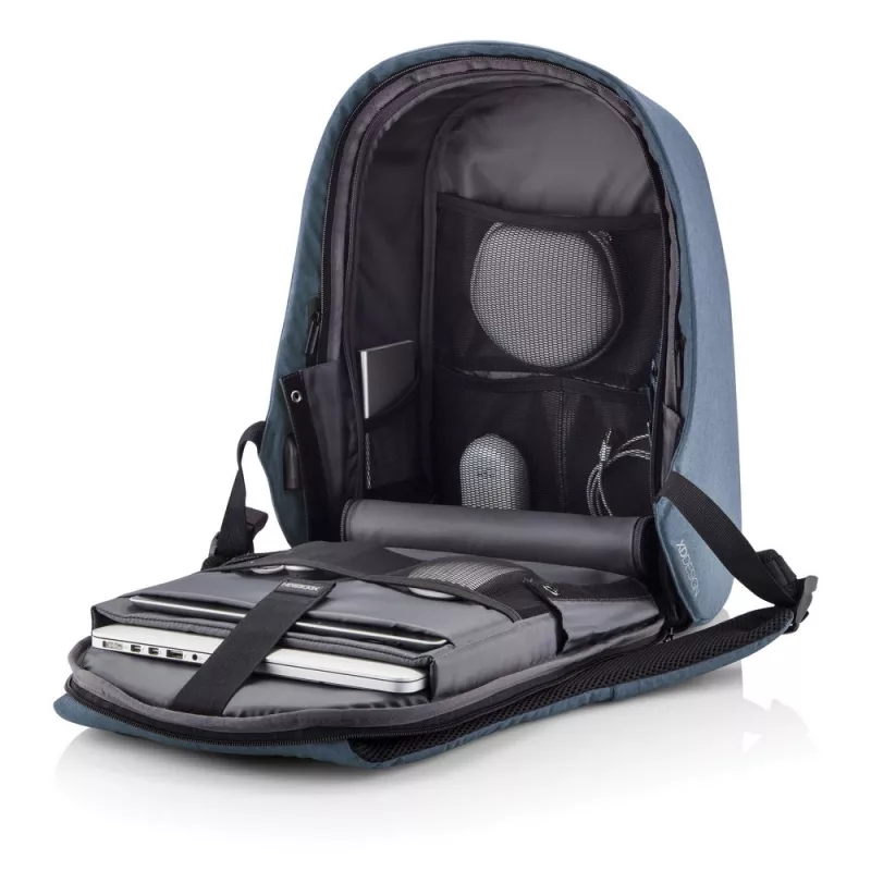 Bobby Hero Small plecak chroniący przed kieszonkowcami - niebieski (P705.709)