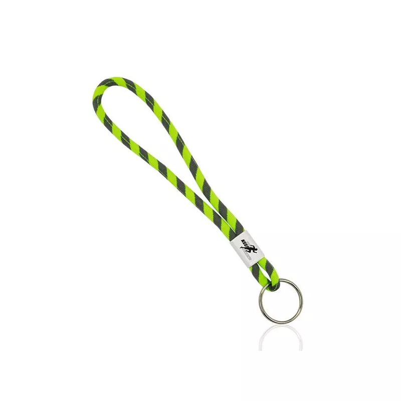 Regulowany brelok z terylenowym sznurkiem - Fluorescent Pink (IP14083076)