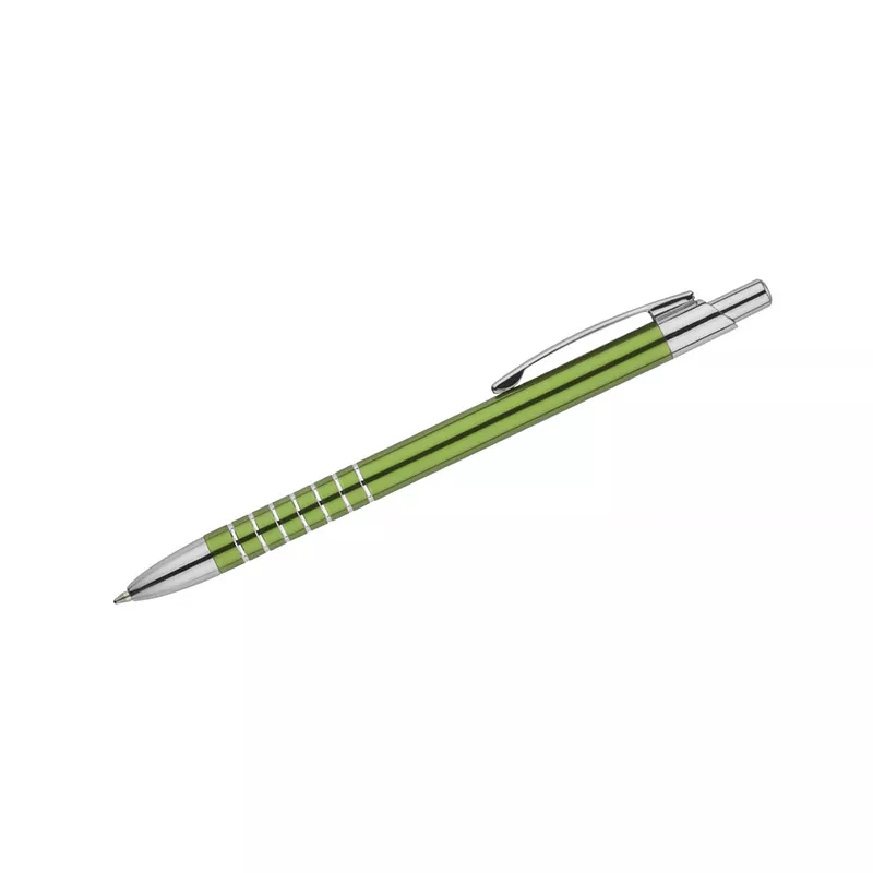 Długopis reklamowy metalowy RING - zielony (19452-05)
