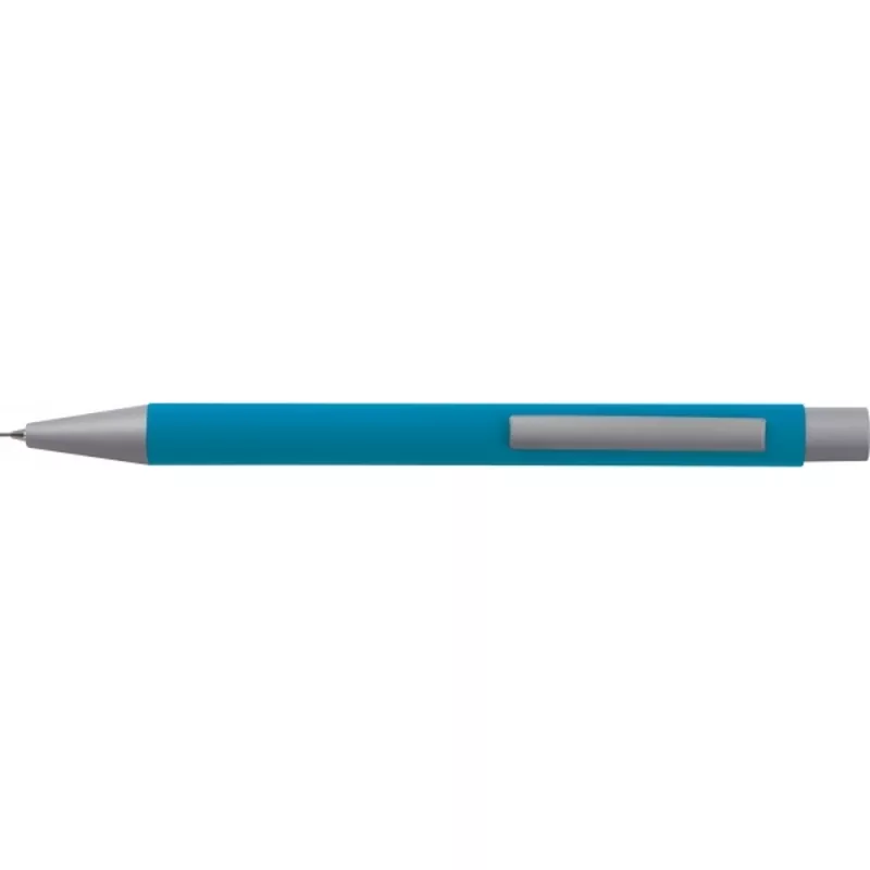 Ołówek automatyczny soft touch ANCONA - jasnoniebieski (386924)