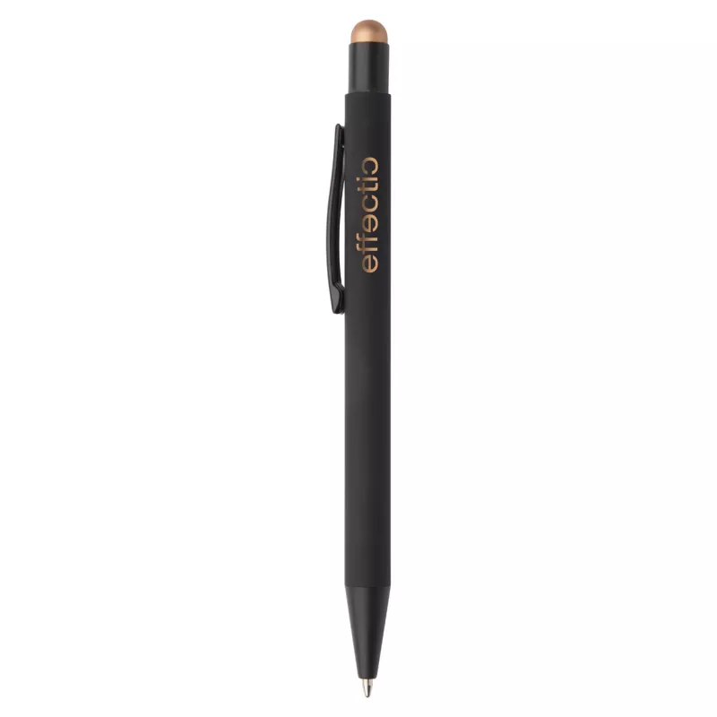 Długopis metalowy z kolorowym grawerem Pearly - mosiężny (AP845170-97)