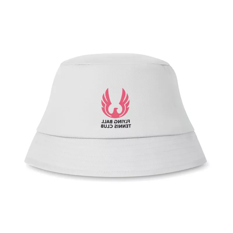 Kapelusz bucket bawełniany 160 g/m² BILGOLA - Bialy (KC1350-06)