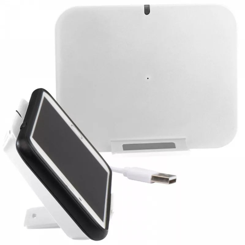 Ładowarka indukcyjna NIKOLA - biały (3090506)