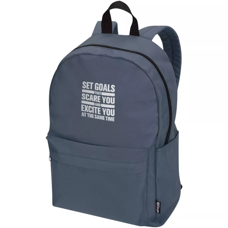 Byron plecak na 14-calowego laptopa o pojemności 16 l z recyklingu z certyfikatem GRS - Hale Blue (13009691)