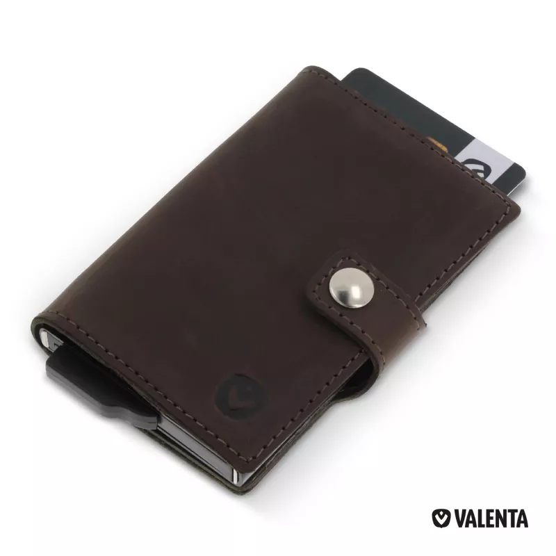 Valenta Card Case Plus Wallet - brązowy (LT48909-N0051)