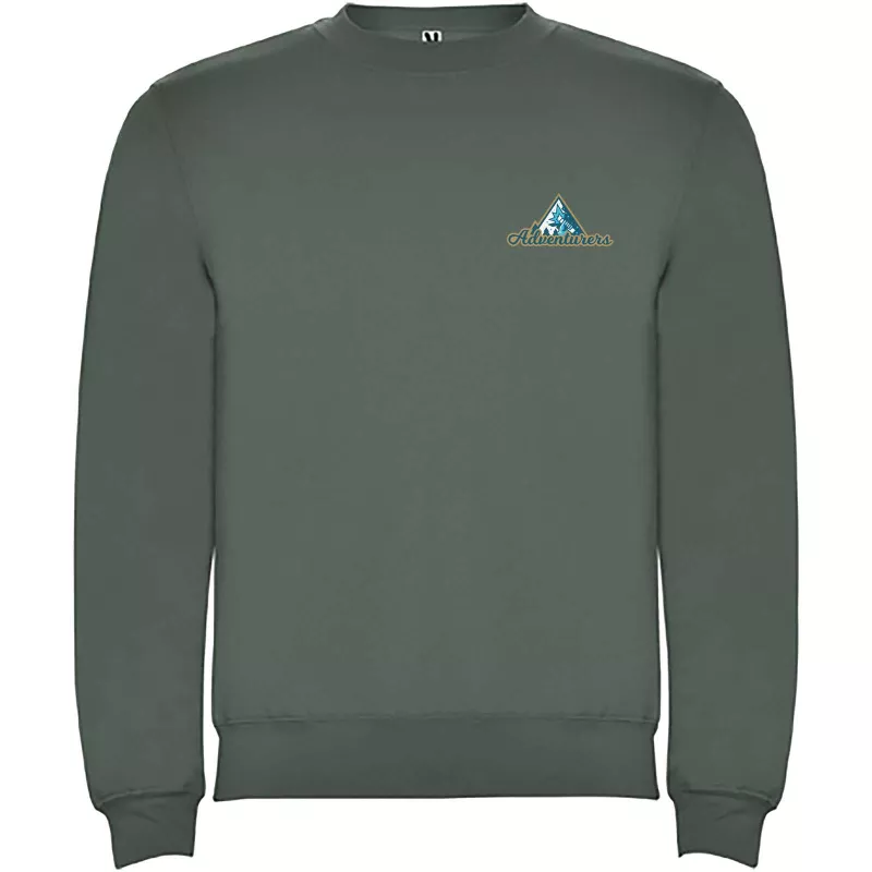Ulan bluza unisex z zamkiem błyskawicznym na całej długości - Laurel green (K1070-LAUGREEN)