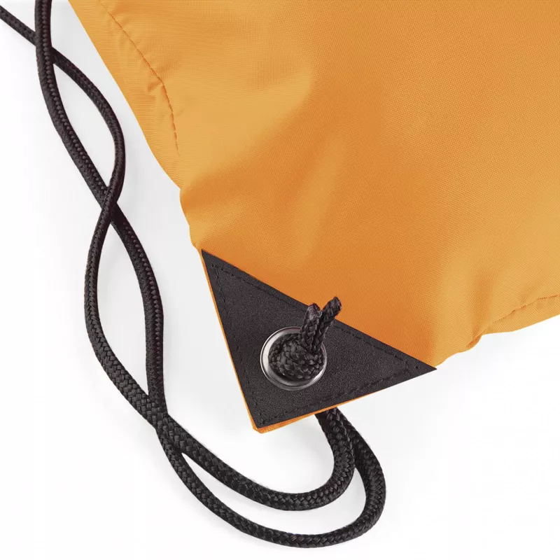 Reklamowy plecak na sznurkach  poliestrowy BagBase BG10, 34 x 45 cm - Fluorescent Orange (BG10-FLUORESCENT ORANGE)