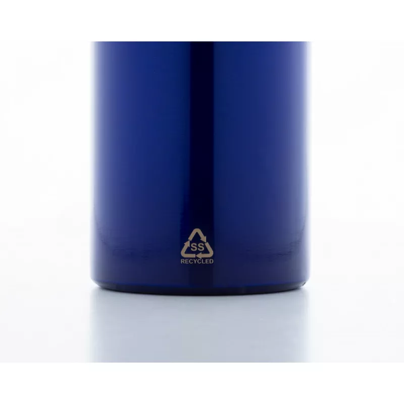 Ressuto XL butelka z ze stali nierdzewnej z recyklingu - niebieski (AP808229-06)