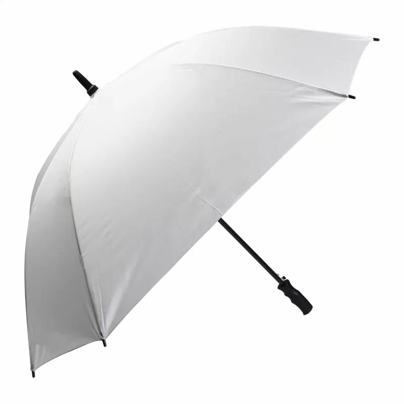 Quadstorm kwadratowy parasol RPET - biały (AP800282-01)