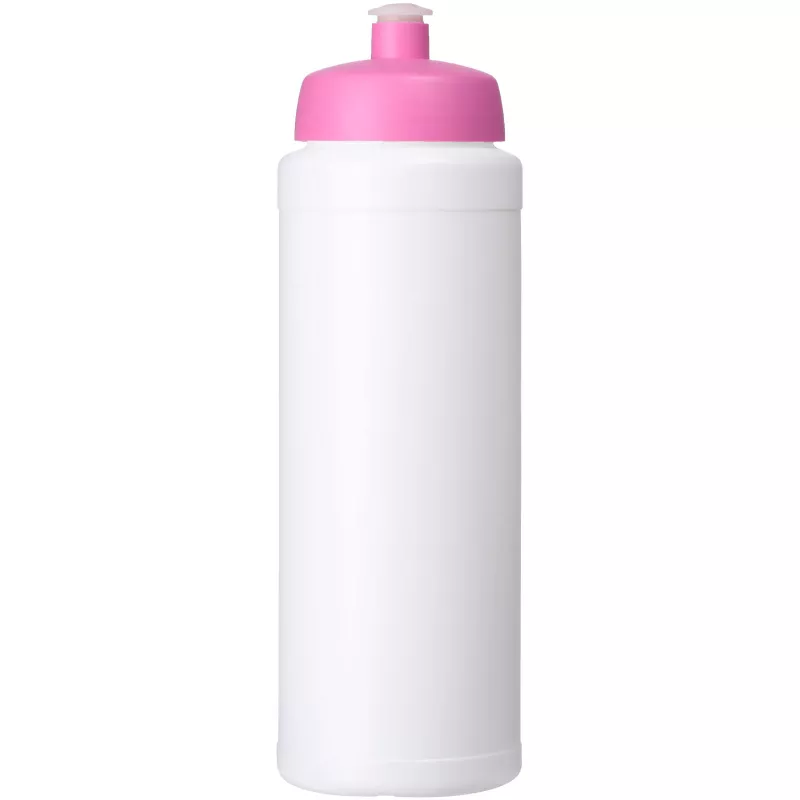 Bidon Baseline® Plus o pojemności 750 ml z wieczkiem sportowym - Biały-Różowy (21069008)