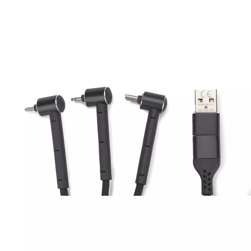 Kabel USB 6 w 1 RICO - czarny (09122-02)