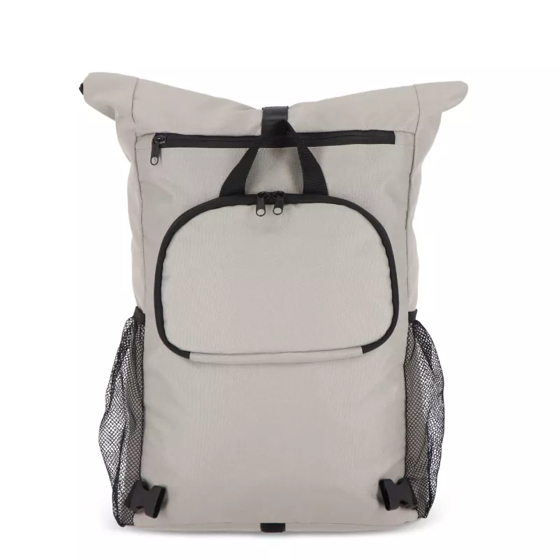 Plecak rowerowy R-PET 600D Rolltop 20L - szary (LT95351-N0061)