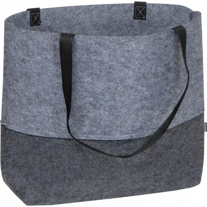 Torba na zakupy z filcu rPET SAN MATEO - szary (435507)