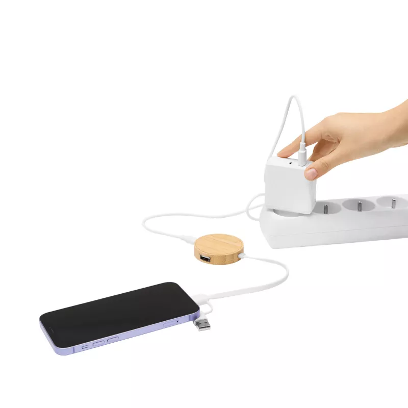 Wtyczka USB - biały (56-0402721)