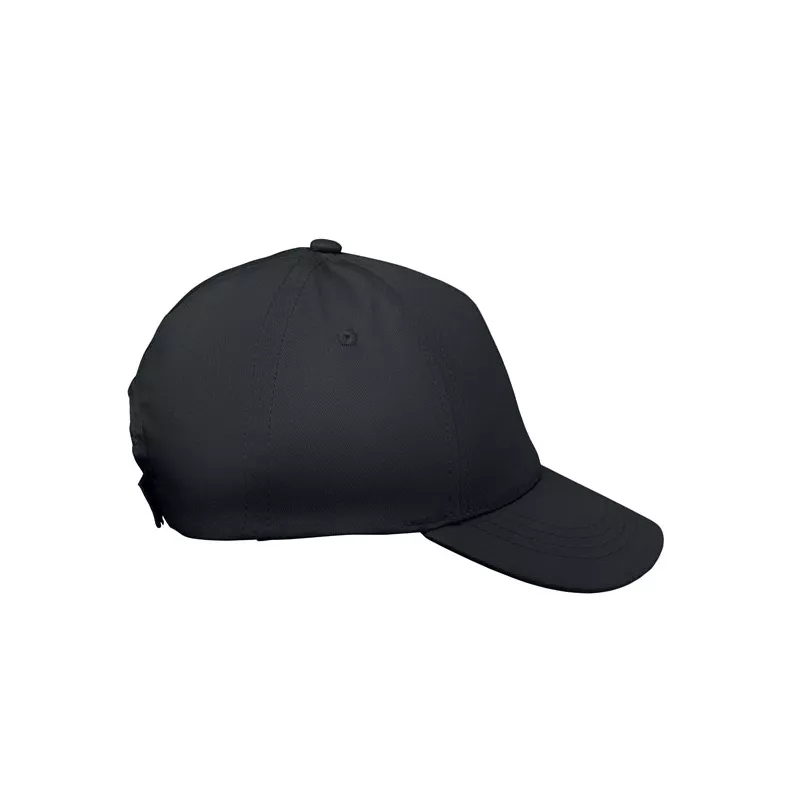 Czapka z daszkiem dziecięca 180 g/m² BUZZ KIDS - Czarny (MO2346-03)