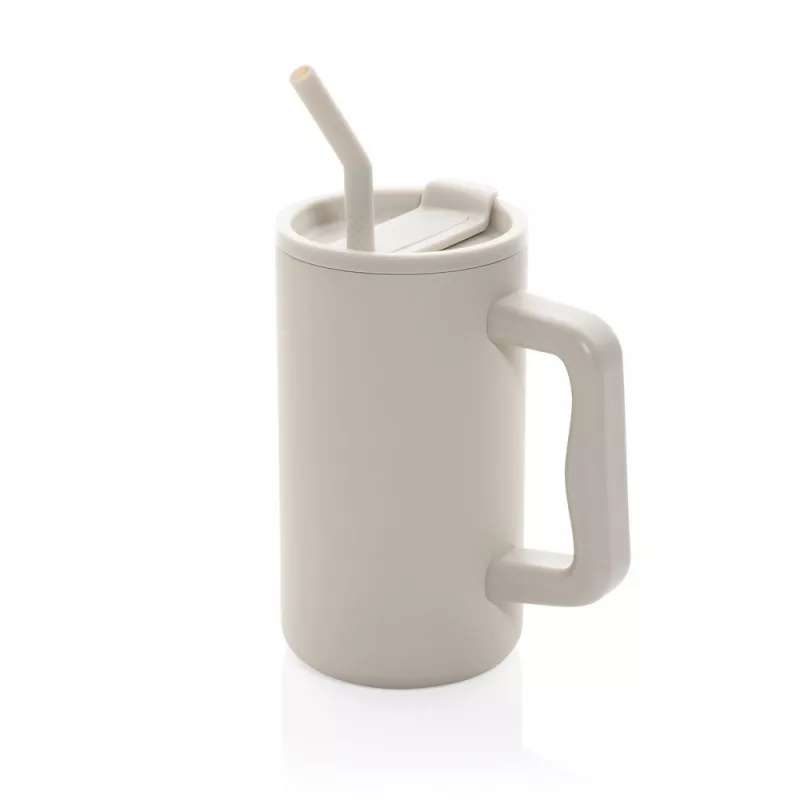 Kubek termiczny 800 ml Cube - beżowy (P437.3119)