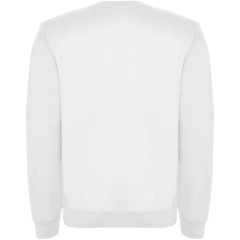 Ulan bluza unisex z zamkiem błyskawicznym na całej długości - Biały (K1070-WHITE)