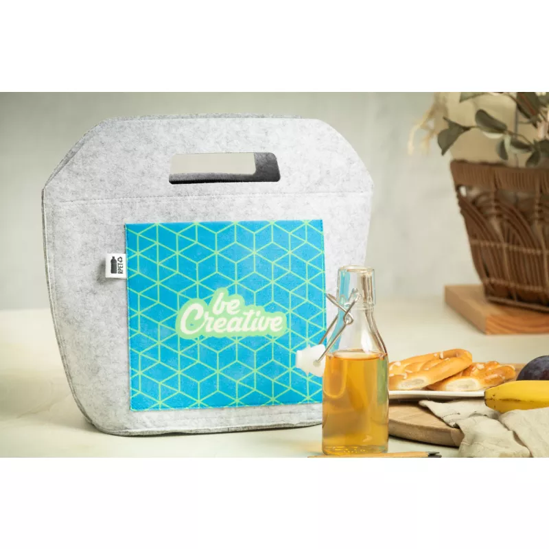 CreaFelt Coolgrab personalziowana torba termiczna RPET - szary (AP716769)