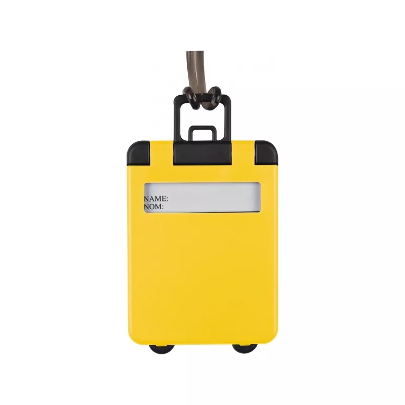 Identyfikator bagażu KEMER - żółty (791808)