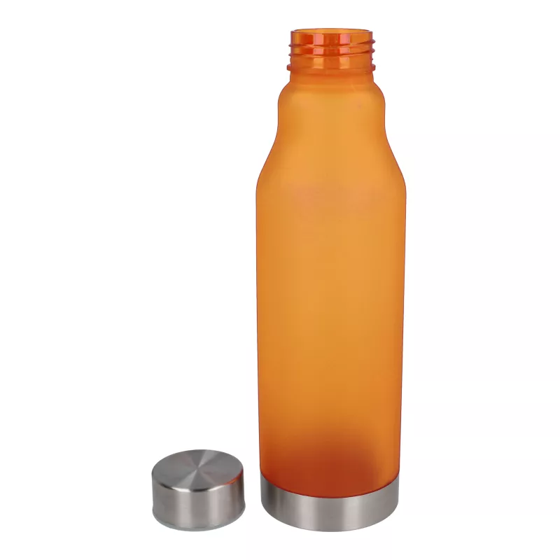 Matowa butelka R-PET 600ml - pomarańczowy mrożony (LT98824-N5426)