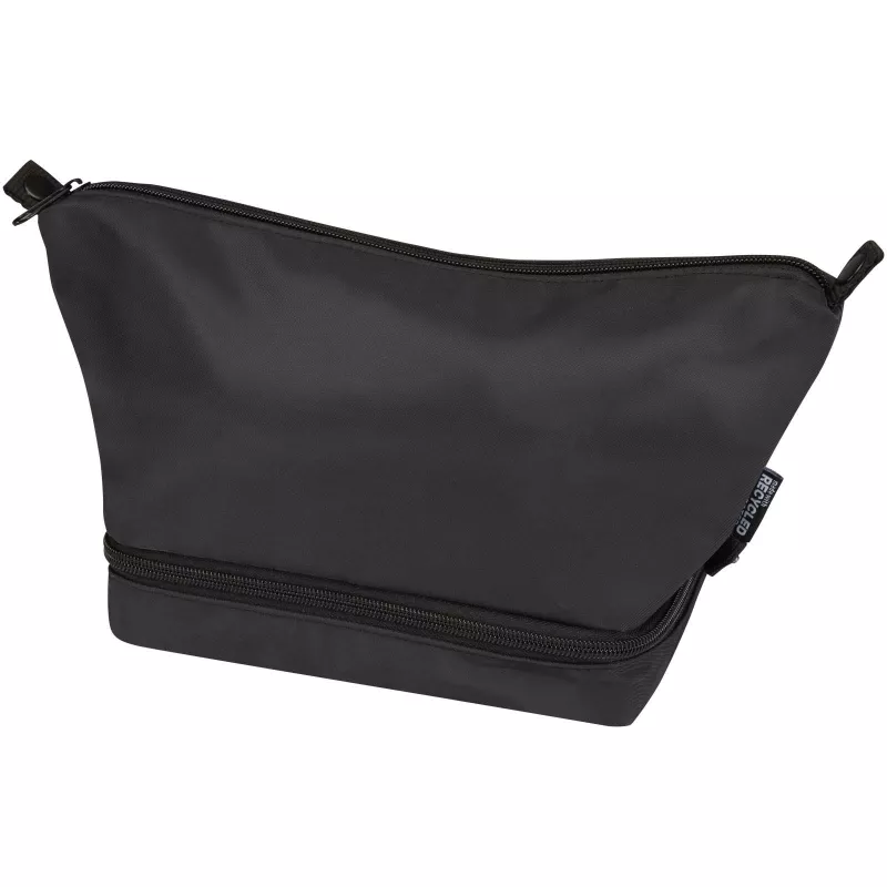 Trip Aware™, kosmetyczka podróżna wykonana z materiałów z recyklingu, 6 l - Czarny (12076690)