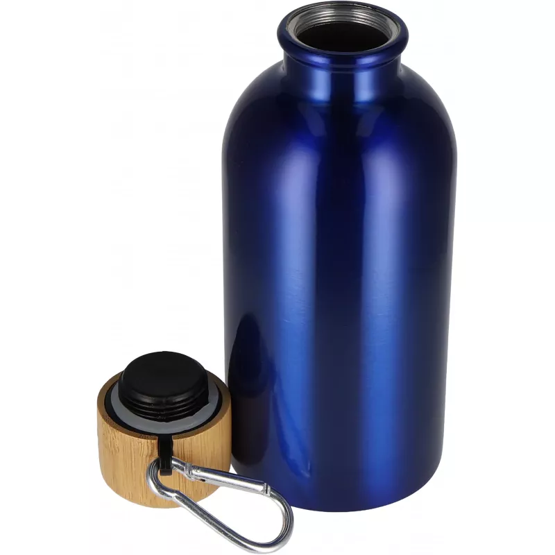 Butelka metalowa 400 ml MARILYN - niebieski (8497204)