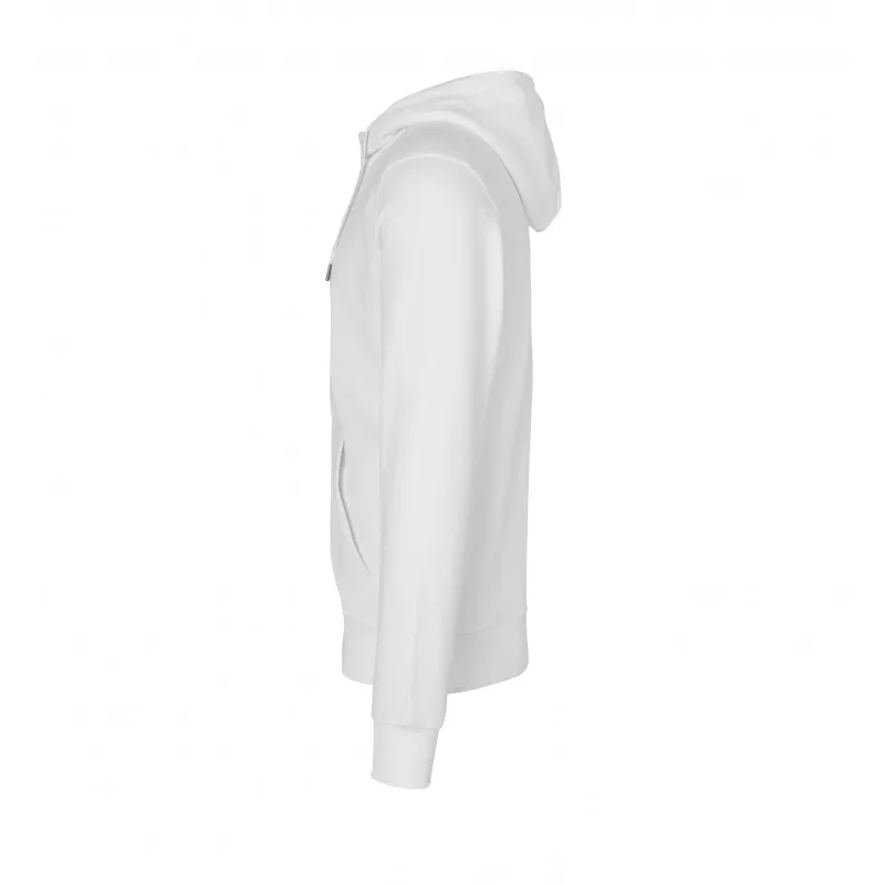 Bluza z kapturem ID CORE/zip 0638 300 g/m² - White (0638-WHITE)