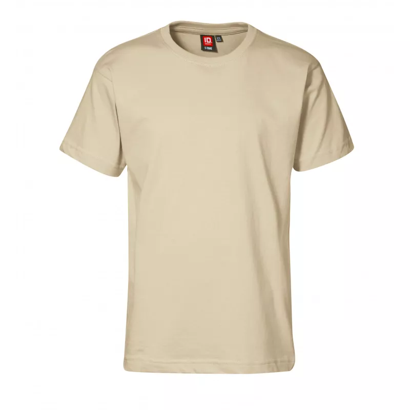 Koszulka bawełniana 175 g/m² ID T-TIME® 40510 - DZIECIĘCA - Putty  (40510-PUTTY)