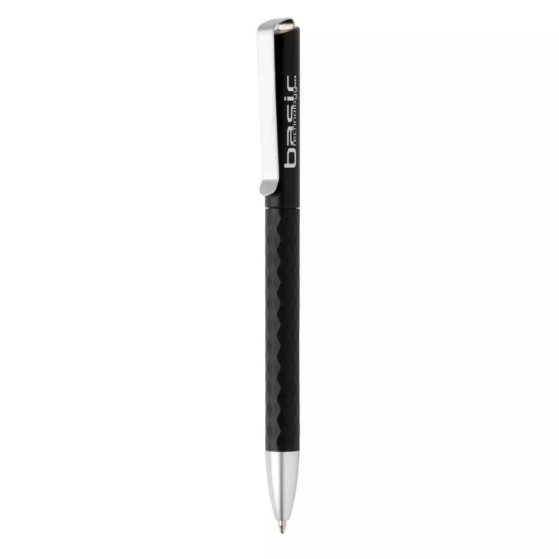 Długopis z ABS z metalowym klipem X3.1 - czarny (P610.931)