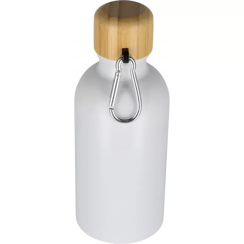 Butelka metalowa 400 ml MARILYN - biały (8497206)