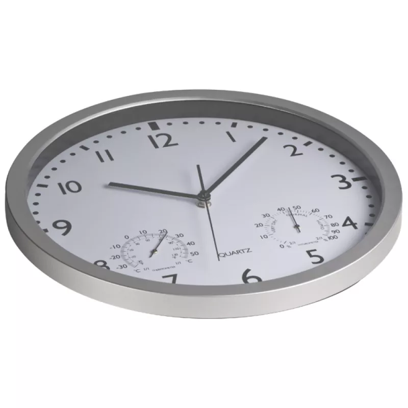 Zegar ścienny CrisMa - biały (4345006)