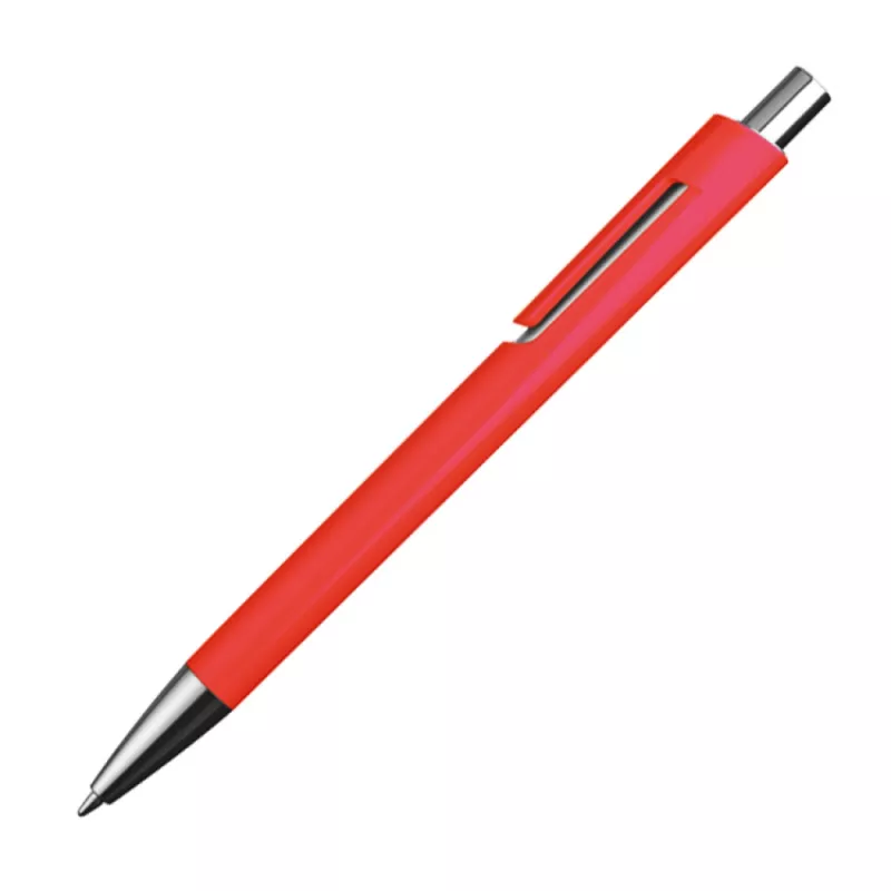 Długopis plastikowy reklamowy - czerwony (1353805)