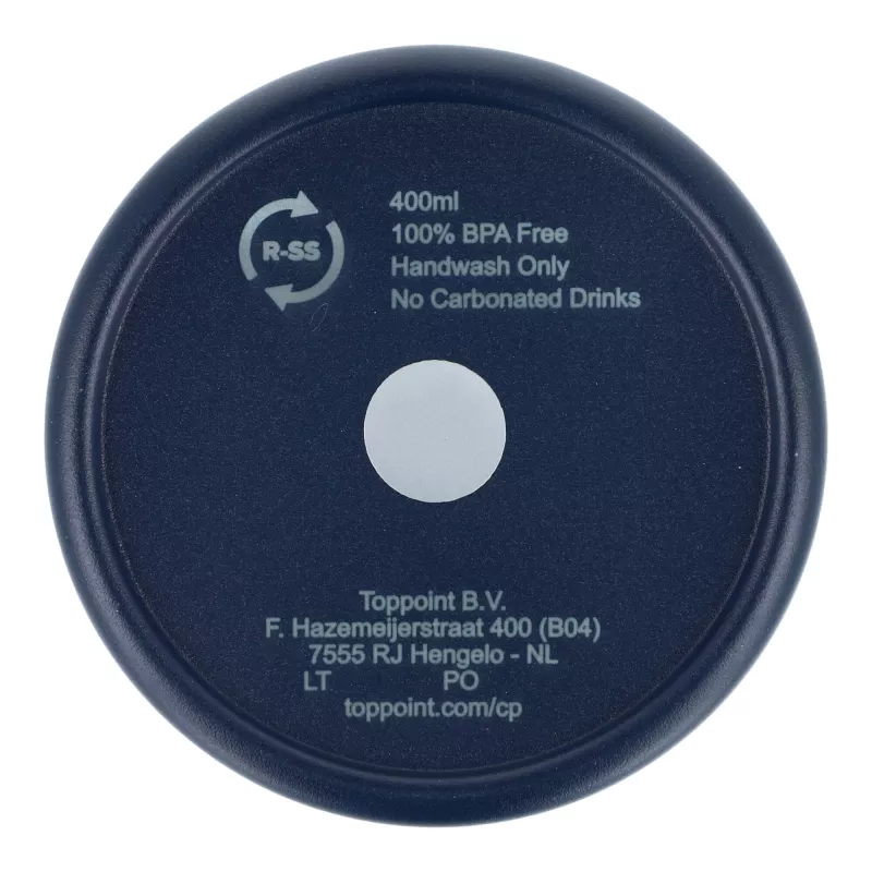 360 Shine termo kubek na kawę 400 ml - ciemnoniebieski (LT98719-N0010)