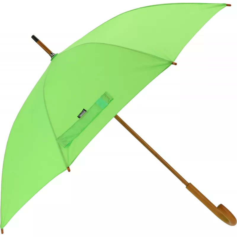 Parasol automatyczny ø105 cm RPET CHRISTINE - jasnozielony (4243629)