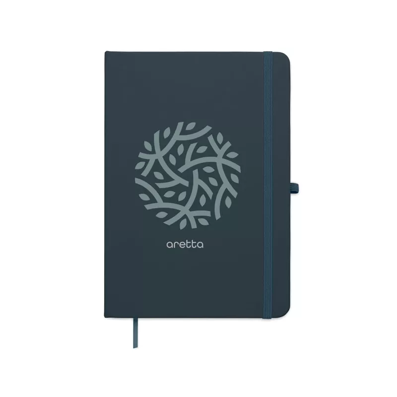 Notes A5 w okładce z PU 96 kartek w linię ARCOLOOP - Francuski Granat (MO3124-85)