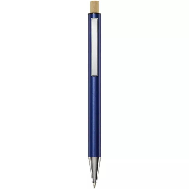 Cyrus długopis z aluminium z recyklingu - Granatowy (10787455)