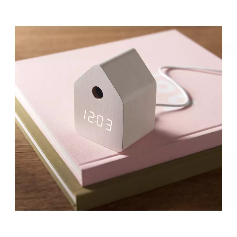 Budzik z kukułką z MDF CUCKOO - Bialy (MO2730-06)