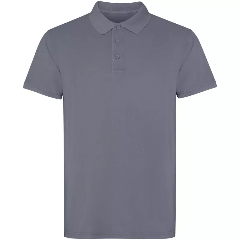 Austral koszulka polo unisex z krótkim rękawem  - Ciemnoszary (R2202-D GREY)