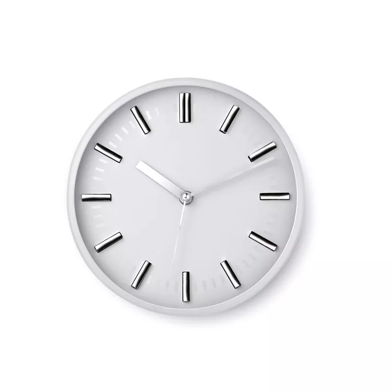 Zegar ścienny okrągły 23 cm COSY - Bialy (KC2669-06)