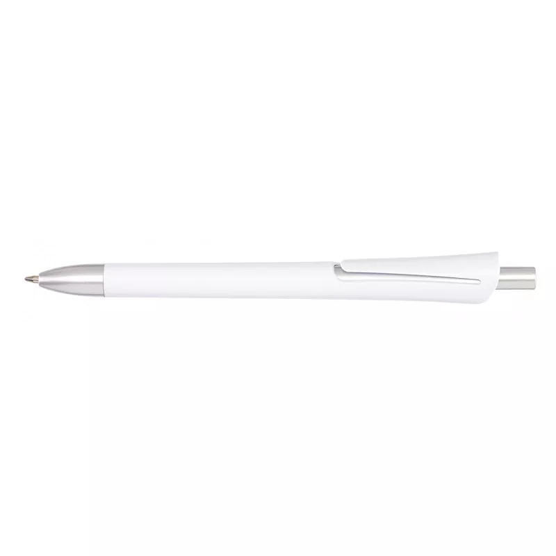Długopis reklamowy plastikowy OREGON z korpusem kolor - biały (56-1102031)