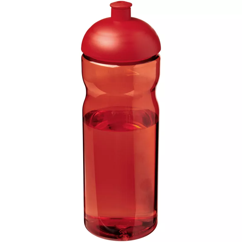 Bidon H2O Eco o pojemności 650 ml z wypukłym wieczkiem - Czerwony (21009821)
