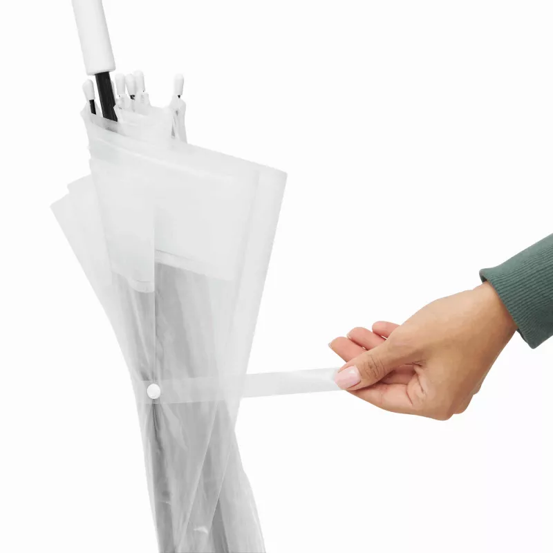 Parasol - biały, transparentny (56-0103392)