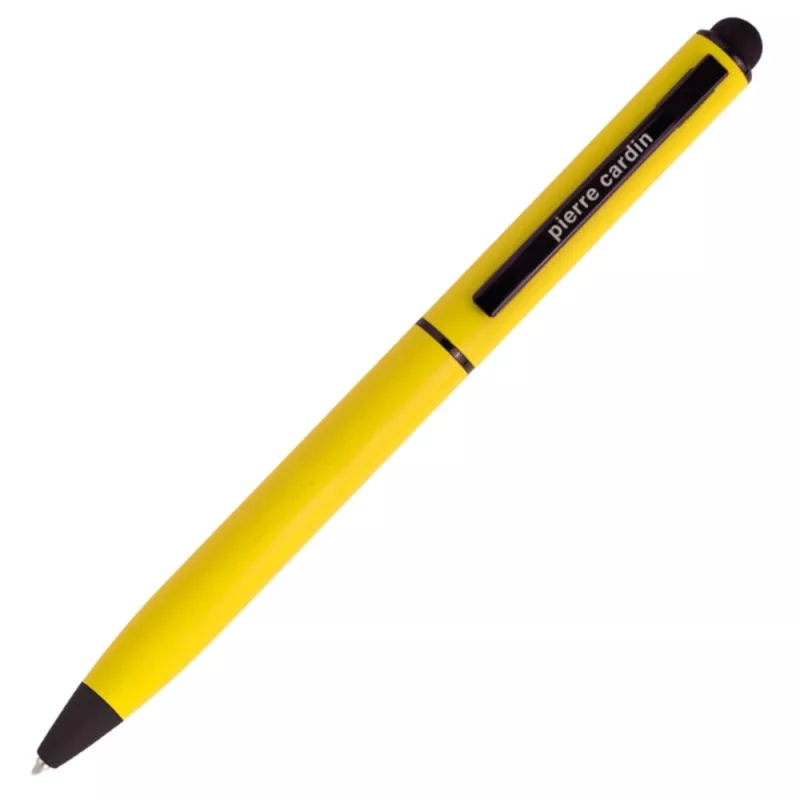 Długopis metalowy touch pen soft touch CELEBRATION Pierre Cardin - żółty (B0101700IP308)