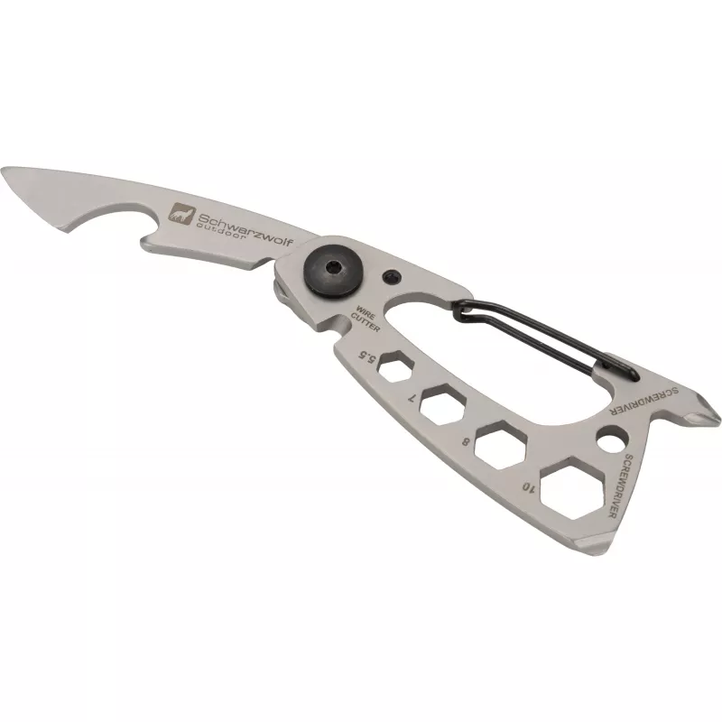 Brelok wielofunkcyjny BURUNDI Schwarzwolf - szary (F6000300AJ307)