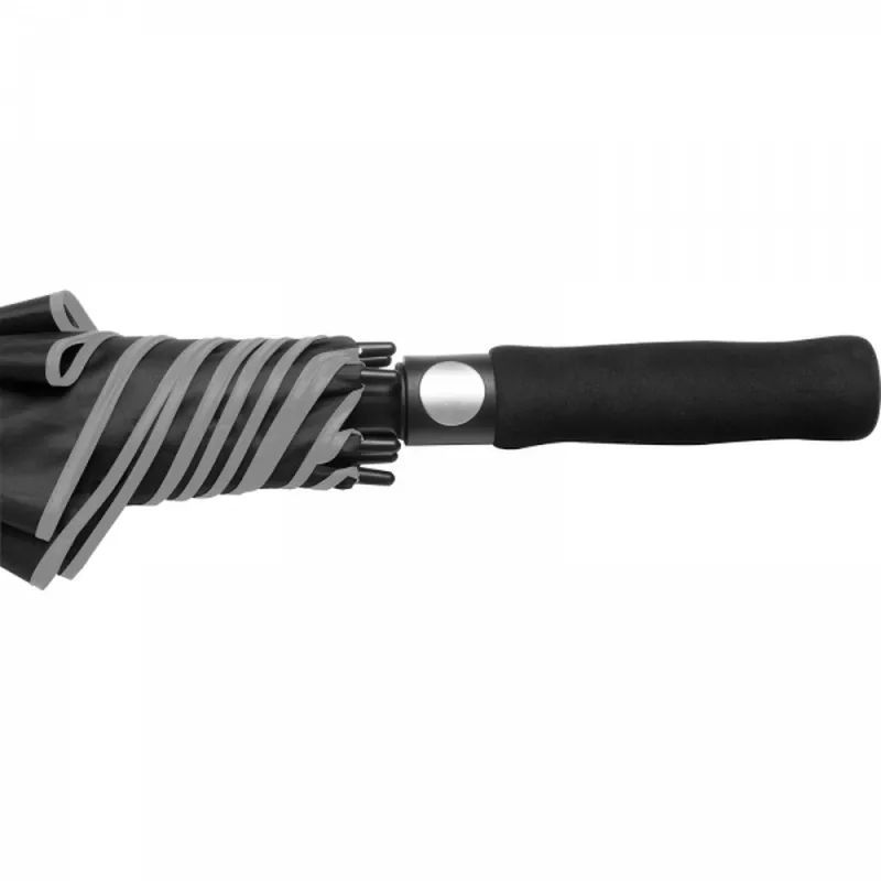 Parasol automatyczny ø120 cm SIBYLLE - szary (4391007)