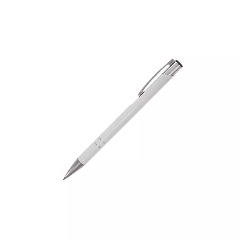 Długopis metalowy Cosmo Slim - biały (COSMO SLIM-20)