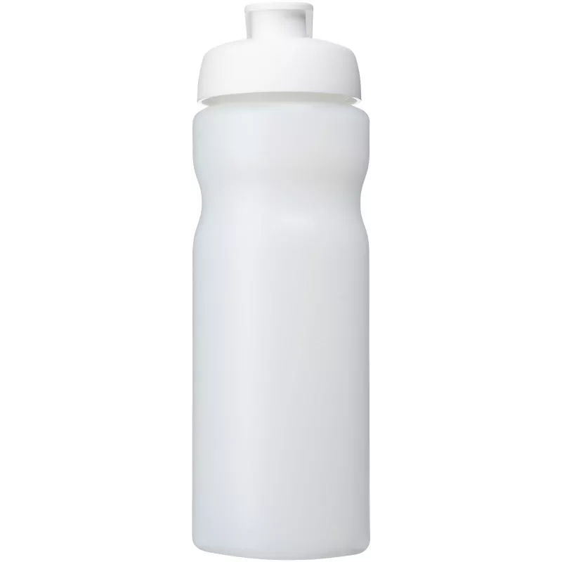 Bidon Baseline® Plus o pojemności 650 ml z otwieranym wieczkiem - Biały-Przezroczysty (21068516)